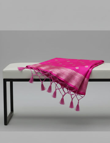 Pink Coloured Saree