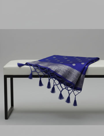 Blue Colour Saree