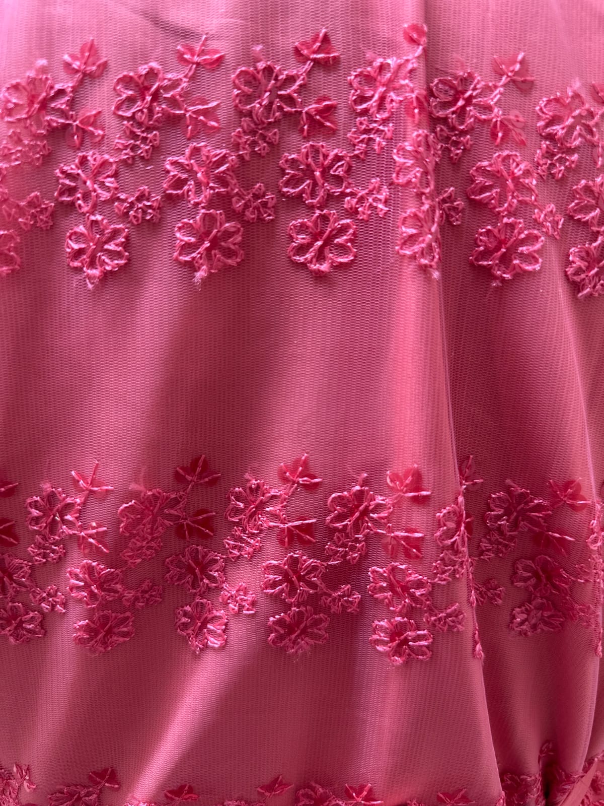 Elegant Peach Net Lace Maxi Dress for Women | Party Wear Long Frock