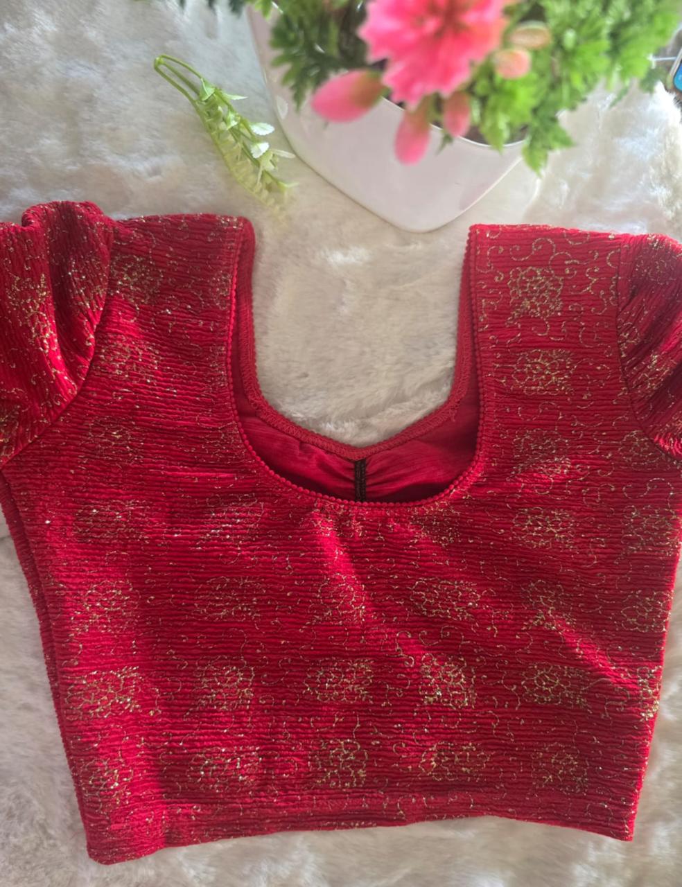 Stretchable Designer Blouse Combo – Just Wear & Go -2 Combo (Any 2 Colours)