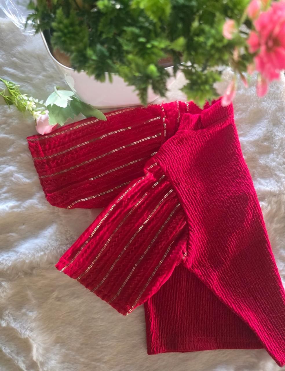 Stretchable Designer Blouse Combo – Just Wear & Go -2 Combo (Any 2 Colours)