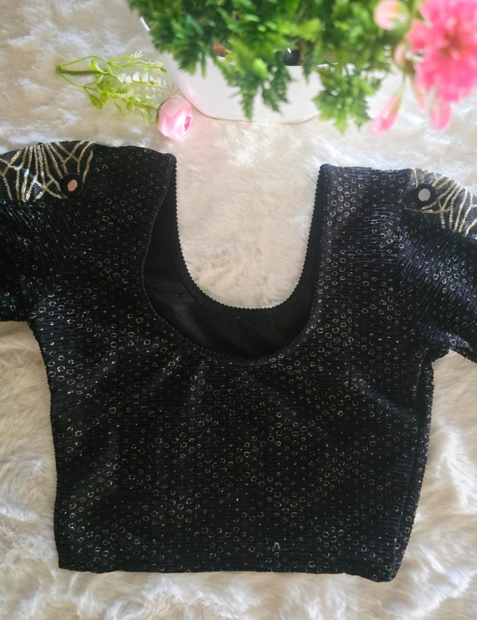 Stretchable Designer Blouse Combo – Just Wear & Go -2 Combo (Any 2 Colours)