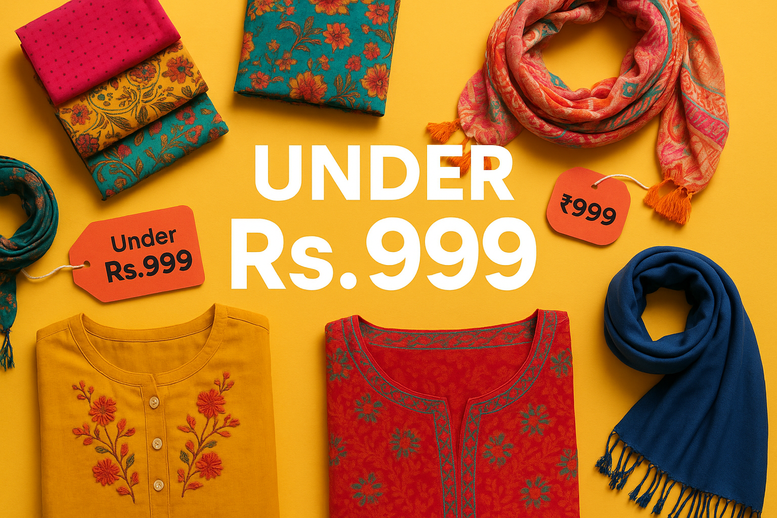 now generate a image of under Rs.999